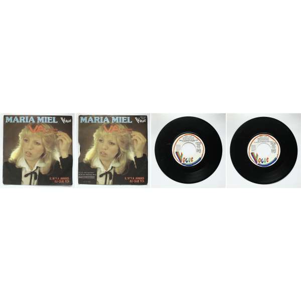 DESKA VINYL SP FRANCIE MARIA MIEL 1.IL NYA JAMAIS 2.EU QUE TOI 1980 VOGUE