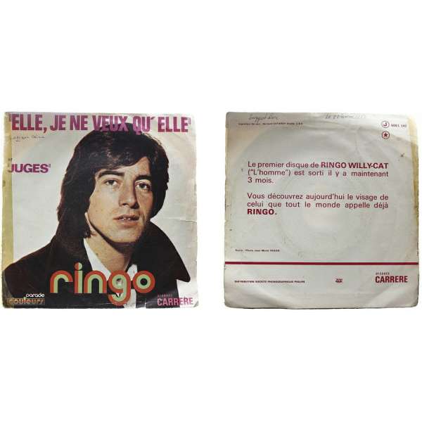 DESKA VINYL SP FRANCIERINGO WILLY-CAT 1.ELLE,JE NEˇVEUX QU ELLE 2.JUGES PHILIPS