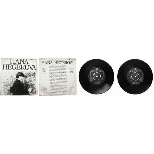 DESKA VINYL SP HEGEROVÁ 1.LÁSKO MÁ 2.CESTA 3.LÁSKA 4MŮJ DÍK 1969 PANTON