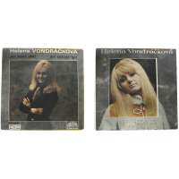 DESKA VINYL SP HELENA VONDRÁČKOVÁ 1.JAK MÁM SPÁT 2.SPÍ,VŠECHNO SPÍ 1972 SUPRAPHON
