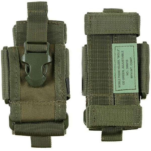 POUZDRO NA MOBIL MOLLE 12x6cm OLIV