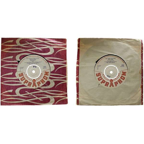 DESKA VINYL SP KAREL GOTT 1.MĚSÍČNÁ ŘEKA 2.MALÁ PÍSEŇ 60-tá léta SUPRAPHON