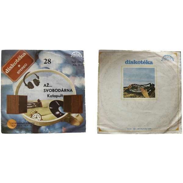 DESKA VINYL SP KATAPULT 1.AŽ…2.SVOBODÁRNA 1979 SUPRAPHON