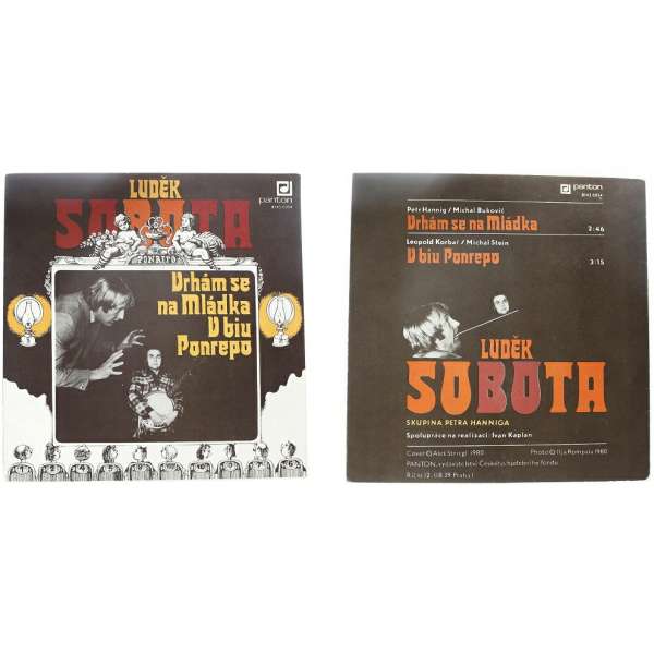 DESKA VINYL SP LUDĚK SOBOTA 1.VRHÁM SE NA MLÁDKA 2.V BIU PONREPO 1980 SUPRAPHON
