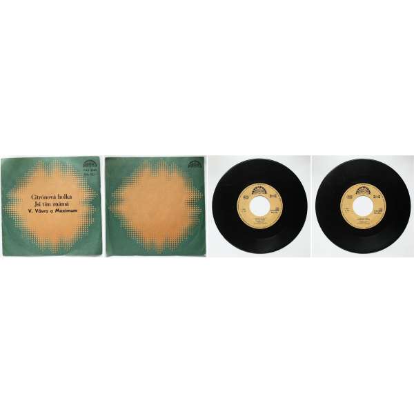 DESKA VINYL SP MAXIMUM V.VÁVRA 1.CITRONOVÁ HOLKA 2.JSI TÍM ZNÁMÁ 1980 SUPRAPHON