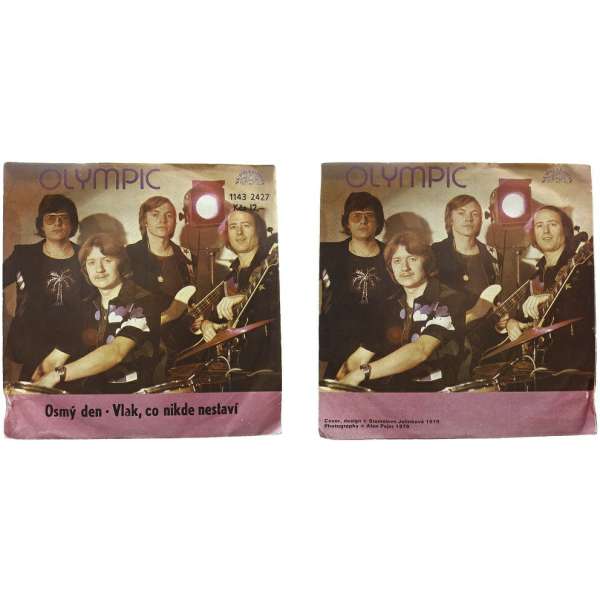 DESKA VINYL SP OLYMPIC 1.OSMÝ DEN 2.VLAK, CO NIKDE NESTAVÍ 1980 SUPRAPHON