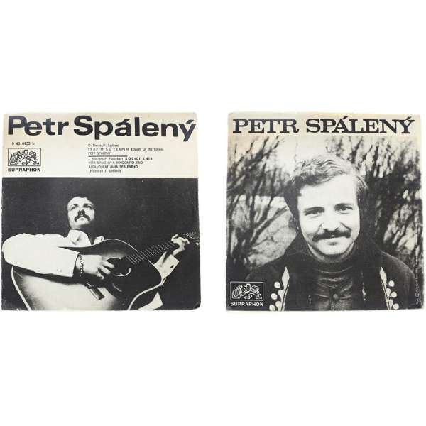 DESKA VINYL SP PETR SPÁLENÝ 1.Trápím se trápím 1.Kočičí knír 1970 SUPRAPHON