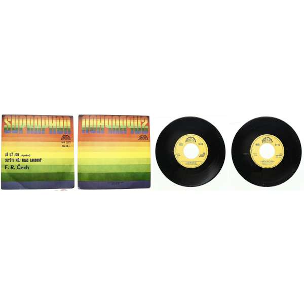 DESKA VINYL SP RINGO ČECH 1.JÁ UŽ JDU 2.SLYŠTE MŮJ HLAS LAHODNÝ 1982 VA01 SUPRAPHON