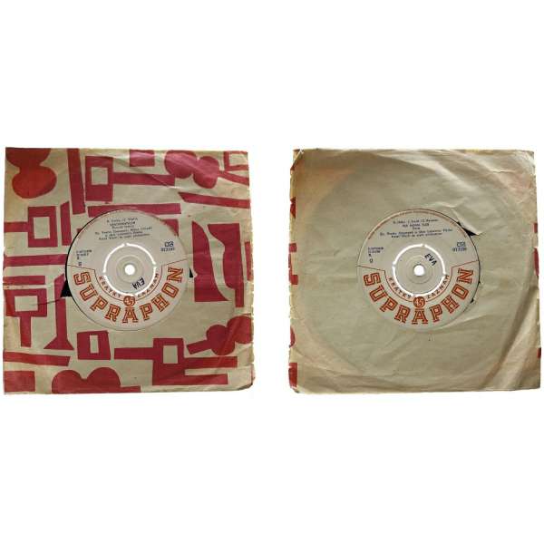 DESKA VINYL SP SIMONOVIČ,CHLADIL 1.SENTIMENTÁLNÍ 2.MÁ MÁMA TUŠÍ 60-tá léta SUPRAPHON