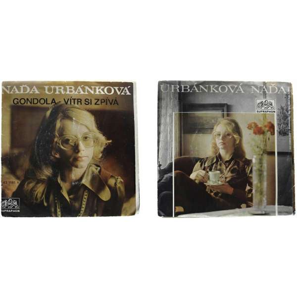 DESKA VINYL SP URBÁNKOVÁ 1. GONDOLA 2.VÍTR SI ZPÍVÁ1971 SUPRAPHON
