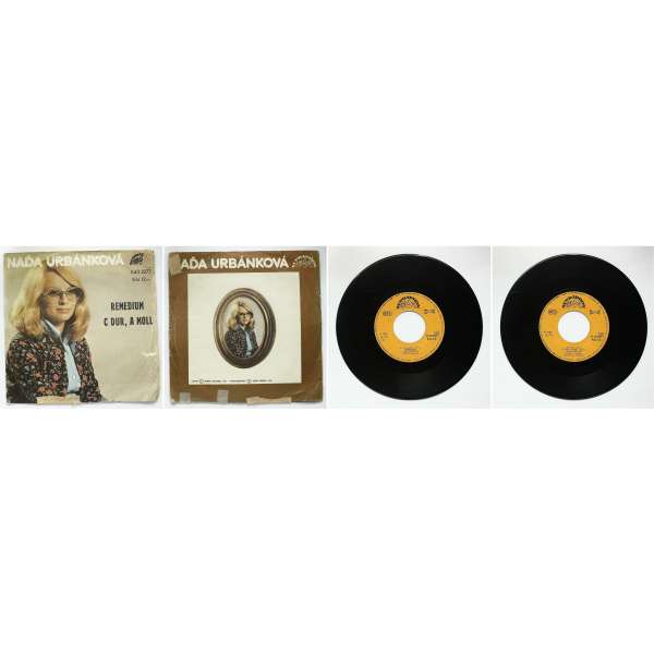 DESKA VINYL SP URBÁNKOVÁ 1. REMEDIUM 2.C DUR, A MOLL 1979 SUPRAFON
