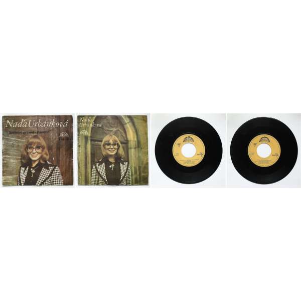 DESKA VINYL SP URBÁNKOVÁ 1. SVATEBNÍ PRŮVOD 2.ZÁVIDÍM 1972 SUPRAPHON