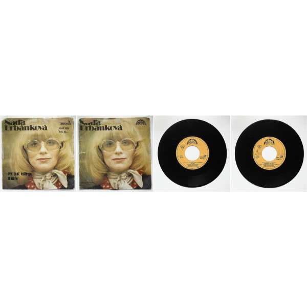 DESKA VINYL SP URBÁNKOVÁ 1. SVATEBNÍ PRŮVOD 2.ZÁVIDÍM 1972 V1 SUPRAPHON