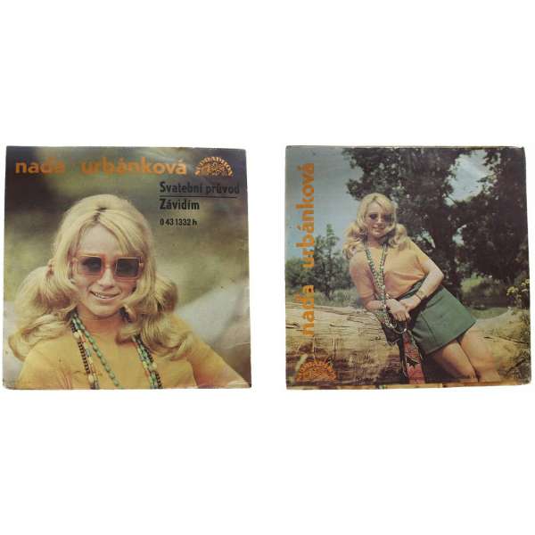 DESKA VINYL SP URBÁNKOVÁ 1. SVATEBNÍ PRŮVOD 2.ZÁVIDÍM 1972 V3 SUPRAPHON
