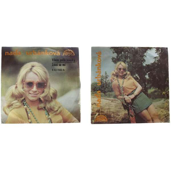 DESKA VINYL SP URBÁNKOVÁ 1. VILÉM PEČE HOUSKY 2.ZDÁŠ SE MI 1973 SUPRAPHON