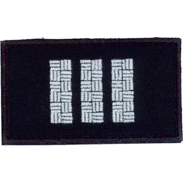 NÁŠIVKA AČR hodnost PRAPORČÍK VELKÁ 65x45mm VELCRO