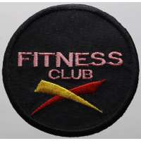 NÁŠIVKA FITNESS CLUB BAREVNÁ