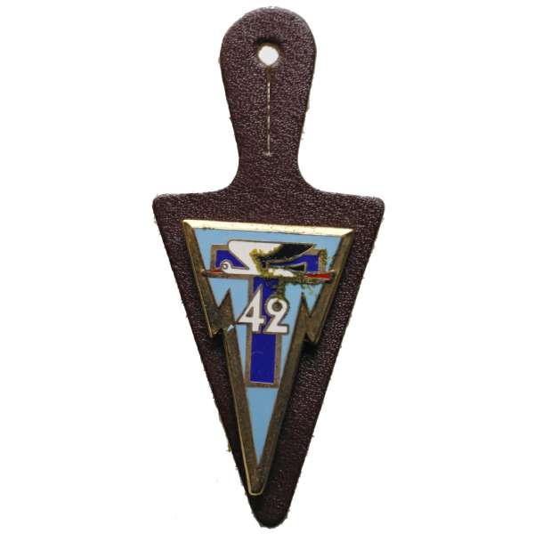 ODZNAK KAPSOVÝ FRANCIE 43e REGIMENT DES TRANSMISSIONS