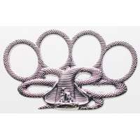 BOXER ÚZKÝ KOBRA  11cm OCEL STŘÍBRNÝ