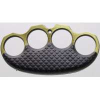 BOXER ÚZKÝ RUKOJEŤ PVC 11cm OCEL BARVA MOSAZ