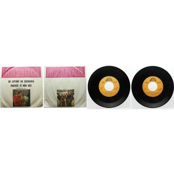 DESKA VINYL SP FELIX SLOVÁČEK 1.OD SVÍTÁNÍ DO SOUMRAKU 2.PROTOŽE TĚ MÁM RÁD 1978 SUPRAPHON