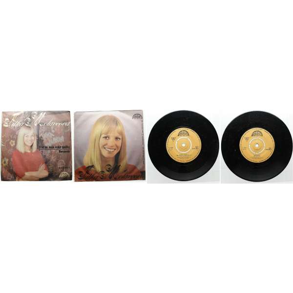 DESKA VINYL SP JITKA MOLAVCOVÁ 1.VRAŤ MI MOJE SRDCE ZPÁTKY 2.BARCAROLA 1975 SUPRAPHOIN
