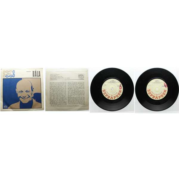 DESKA VINYL SP KAREL HÁLA 1.PATŘÍ TI VELIKEJ DÍK 2.VOPRAVDU SÁM 1970 SUPRAPHON