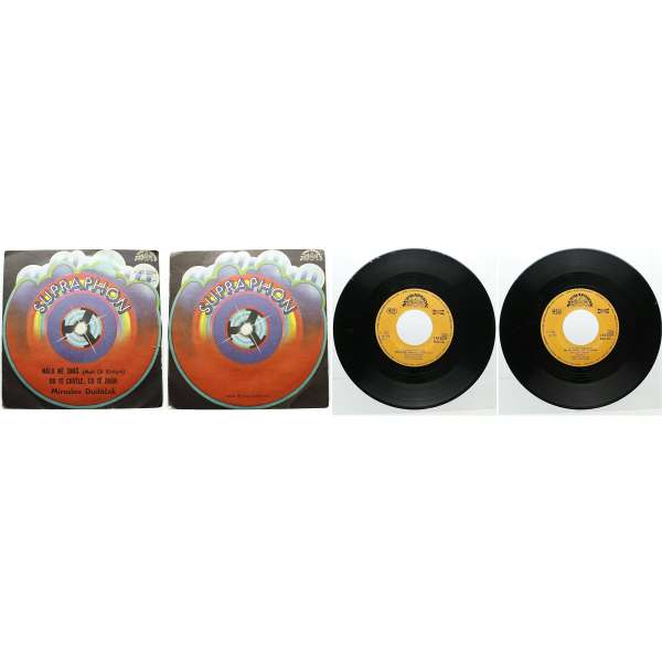 DESKA VINYL SP MIROSLAV DUCHÁČEK 1.MÁLO MĚ ZNÁŠ 2.OD TÉ CHVÍLE,CO TĚ ZNÁM 1978 SUPRAPHON