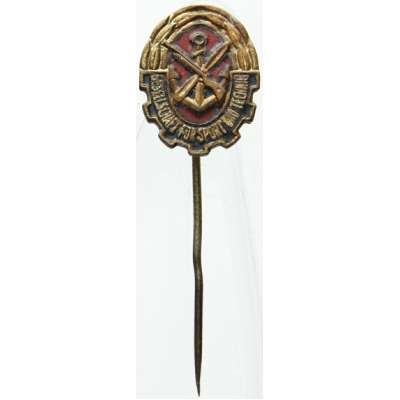 ODZNAK DDR NVA 14x16mm STORT A TECHNIKA