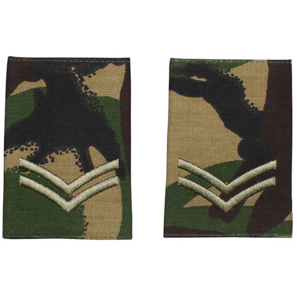 NÁŠIVKA BRIT HODNOST CORPORAL 2ks DPM TARN