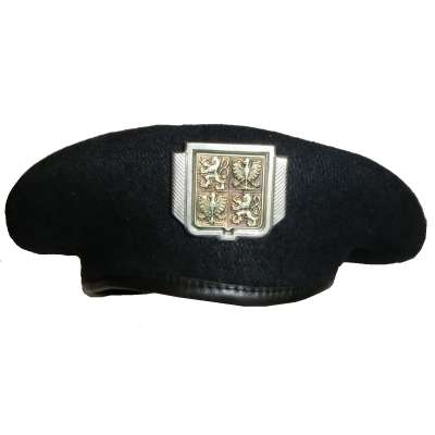BARET POLICIE ČR S ODZNAKEM orig ČERNÝ