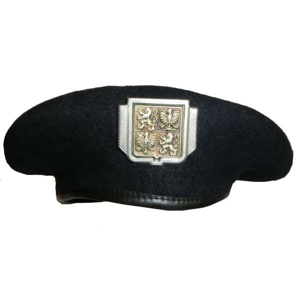 BARET POLICIE ČR S ODZNAKEM orig ČERNÝ