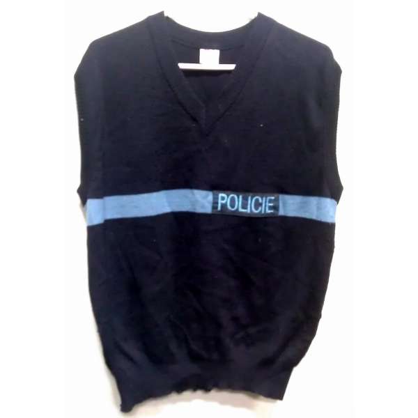 VESTA PLETENÁ POLICIE ČR orig MODRÁ
