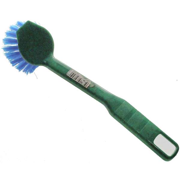 KARTÁČ NA BOTY a ODĚVY 20cm PVC ZELENÝ
