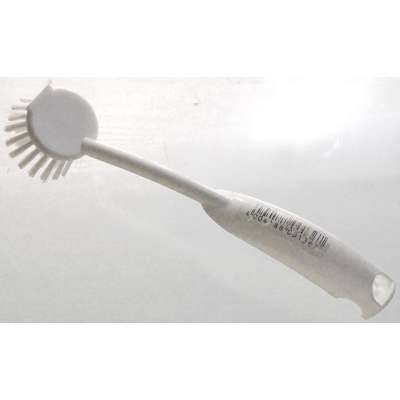 KARTÁČEK NA BOTY A ODĚVY 20cm PVC BÍLÝ