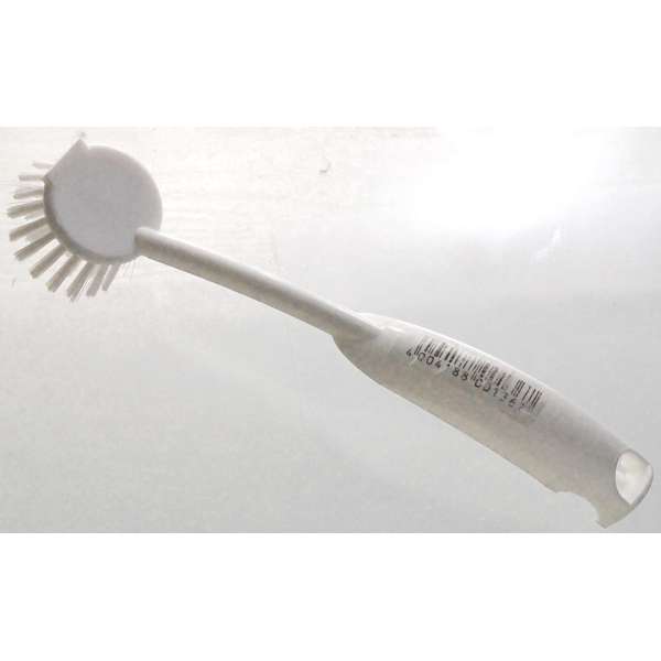 KARTÁČEK NA BOTY A ODĚVY 20cm PVC BÍLÝ