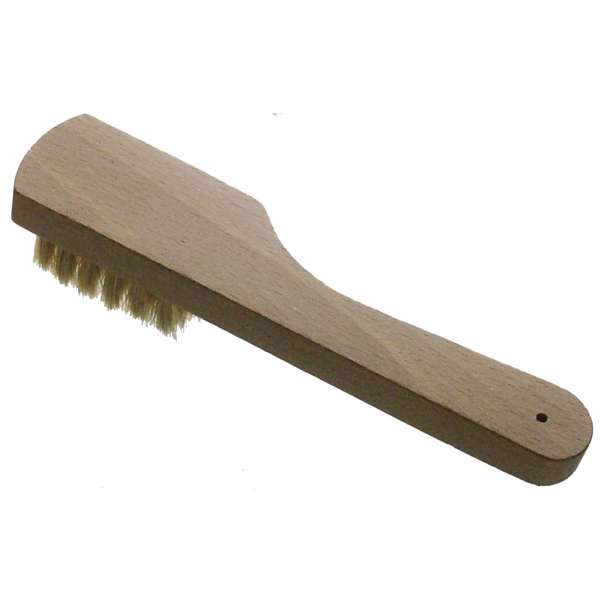 KARTÁČEK NA BOTY MAZACÍ 14cm DŘEVO
