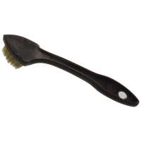 KARTÁČEK NA BOTY MAZACÍ 16cm PVC HNĚDÝ