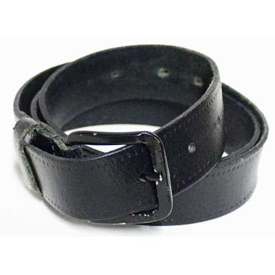 OPASEK BRIT KALHOTOVÝ 30mm PŘEZKA 4-HRANY ČERNÁ orig ČERNÝ