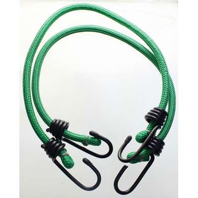 UPÍNACÍ GUMA HOLAND GUMIZUG 2ks 60cm 10mm 2 OCEL HÁKY ZELENÁ