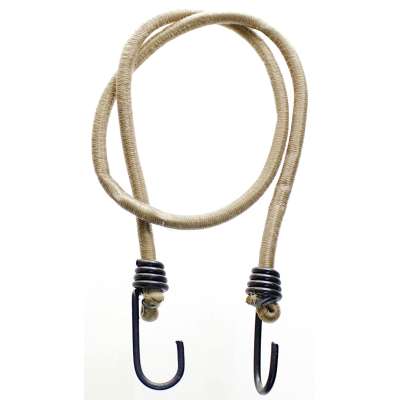 UPÍNACÍ GUMA HOLAND GUMIZUG 2ks 90cm 8mm 2 OCEL HÁKY KHAKI