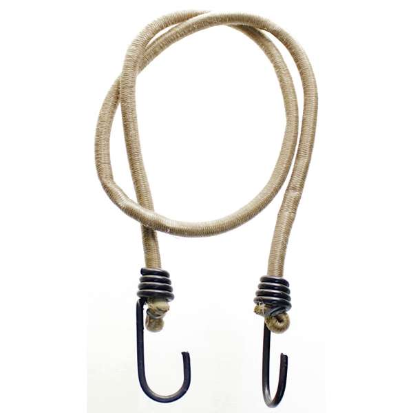 UPÍNACÍ GUMA HOLAND GUMIZUG 2ks 90cm 8mm 2 OCEL HÁKY KHAKI