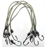 UPÍNACÍ GUMA HOLAND GUMIZUG 5ks 60cm 8mm 2 OCEL HÁKY OLIV