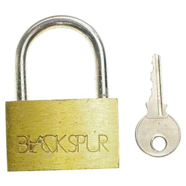 ZÁMEK SPEC OCEL 3,9x2,4cm BLACKSPUR ZLATÝ