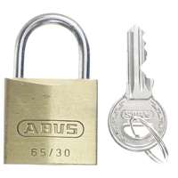 ZÁMEK SPEC OCEL 3x3,2cm ABUS 65/30  ZLATÝ