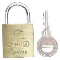 ZÁMEK SPEC OCEL 3x3,2cm KL ABUS 65/30  ZLATÝ