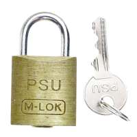 ZÁMEK SPEC OCEL 3x3,2cm PSU M-LOCK ZLATÝ