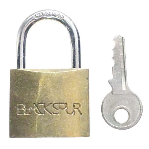 ZÁMEK SPEC OCEL MALÝ 2,5x2,1cm BLACK SPUR ZLATÝ
