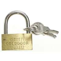 ZÁMEK SPEC OCEL MALÝ 2,6x1,4cm COLLD DOOR ZLATÝ