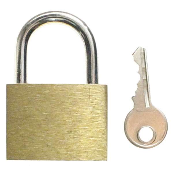 ZÁMEK SPEC OCEL MALÝ 2,9x2,2cm ZLATÝ